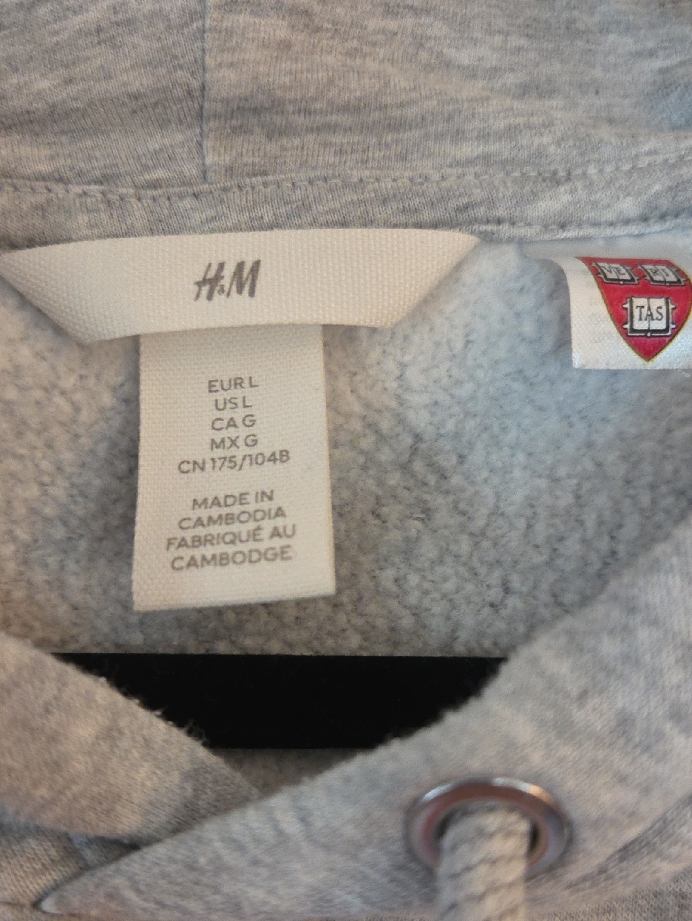 Harvard Hoodie Sweatshirt - Sz L - Picture 2 of 6